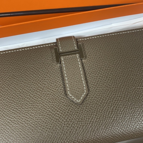 Hermes Bearn Wallet Etoupe PHW - Picture 2 of 7